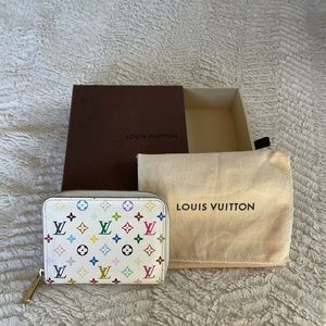 Louis Vuitton Takashi Murakami Zippy Wallet